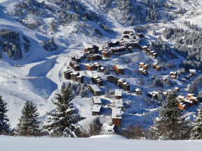 Гостиница Apartment with balcony on the south adjacent to the slopes in Meribel Mottaret  Мерибель-Виллаж